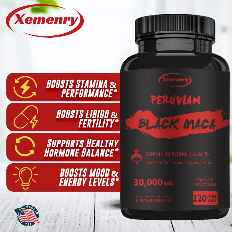 Maximum Strength Black Maca Ro - Herbal Queen review and price