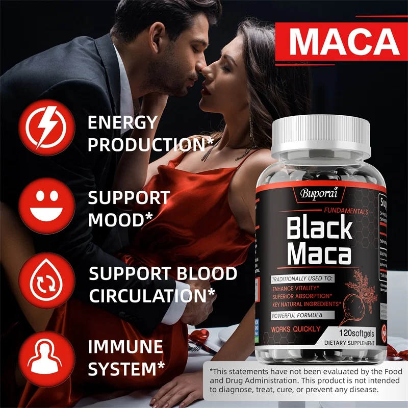 Black Maca Supplement - Enhanc - Herbal Queen review and price