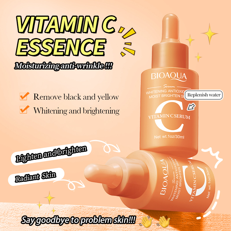 1/3pcs BIOAQUA Vitamin C Retin - The Ordinary Serum Hyaluronic Acid review and price