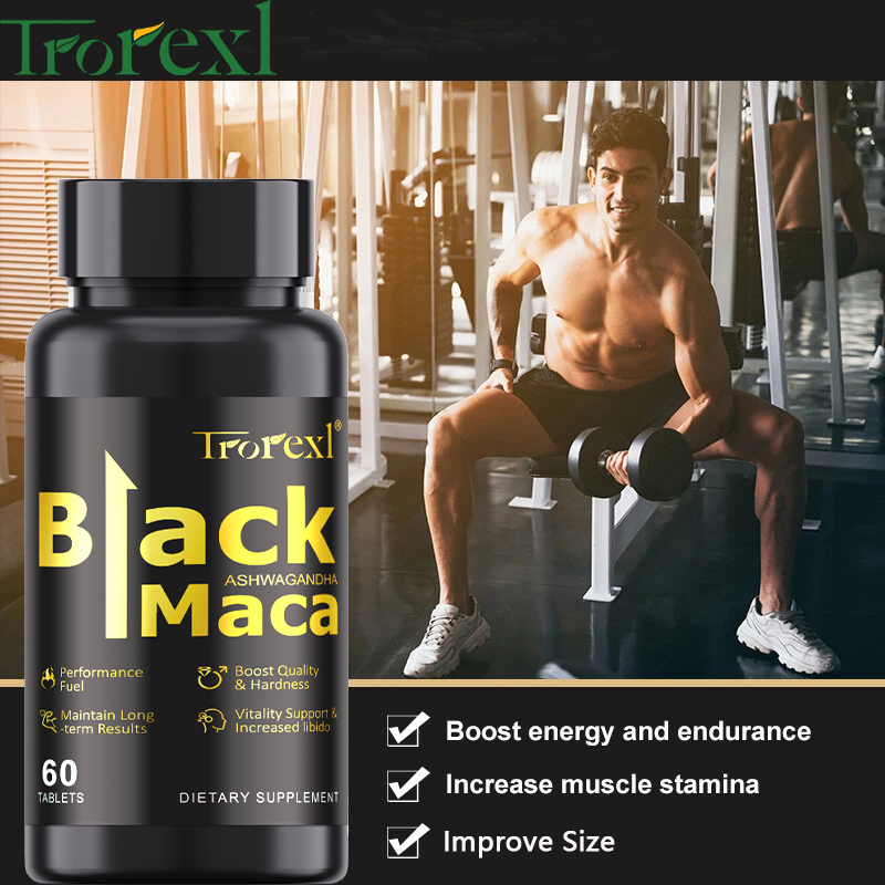 Organic Black Maca Pills 60 Ta - Herbal Queen review and price