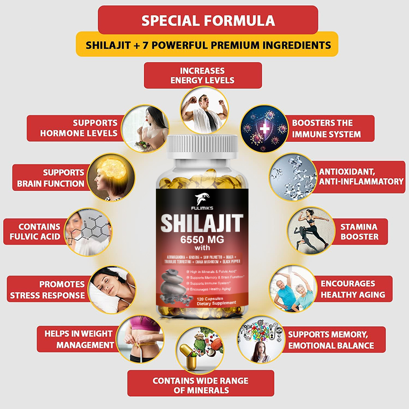 FULIMIKS Shilajit Fulvic Acid  - Herbal Queen review and price