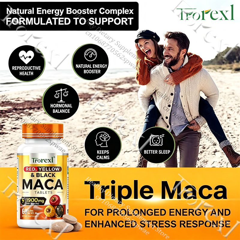Natural Maca Root Tablets-Supp - Herbal Queen review and price