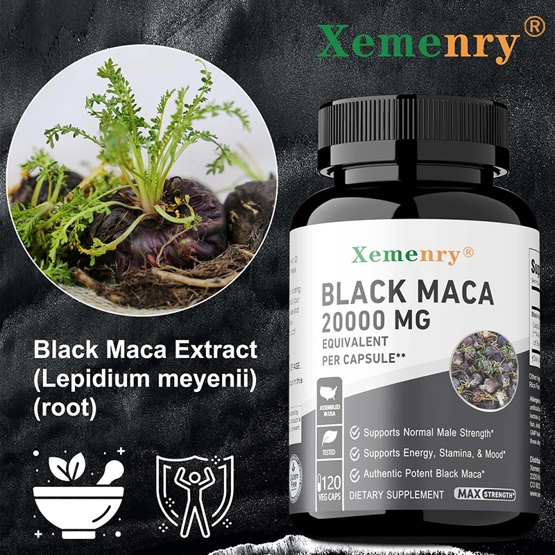 Powerful Black Maca Supplement - Herbal Queen review and price