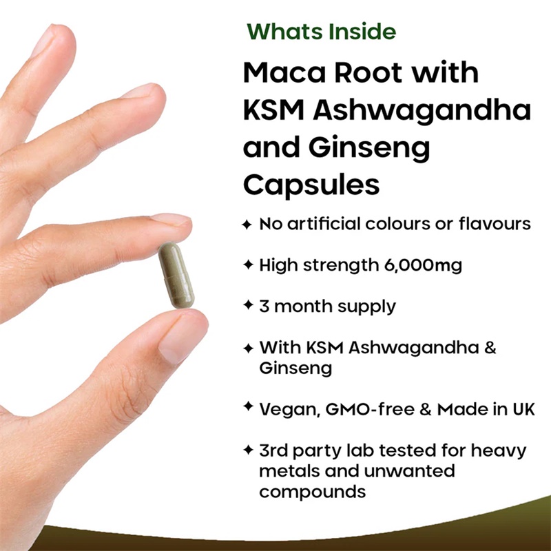 Maca Root Supplement - Improve - Herbal Queen review and price