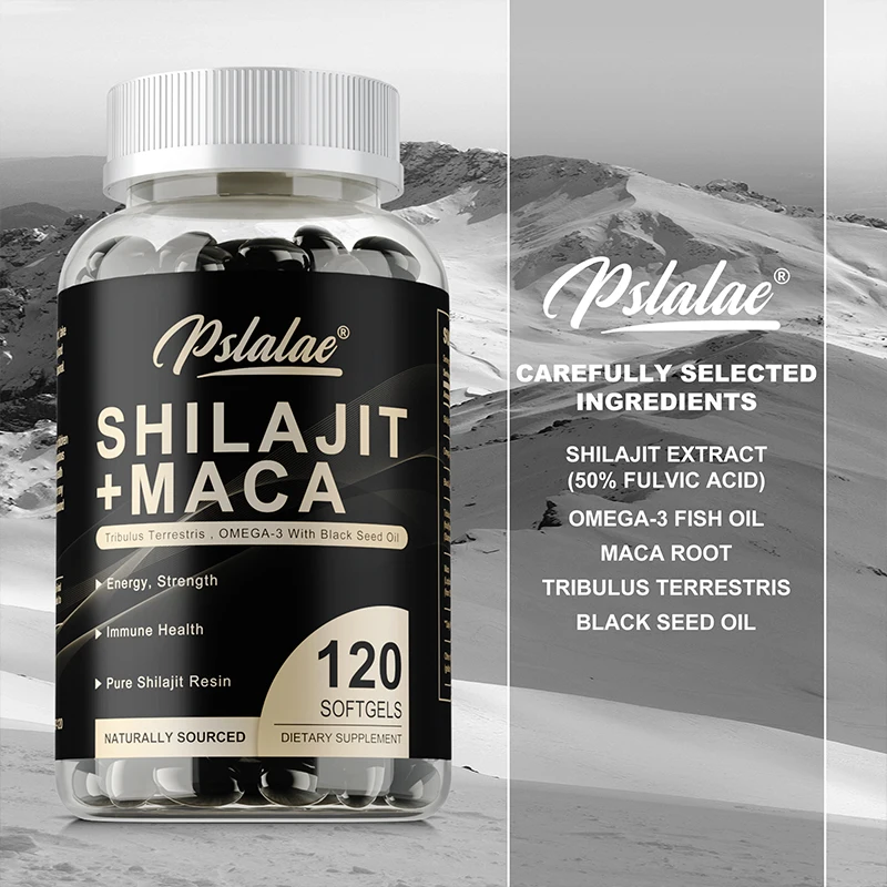 Shilajit + Maca - Boosts Energ - Herbal Queen review and price
