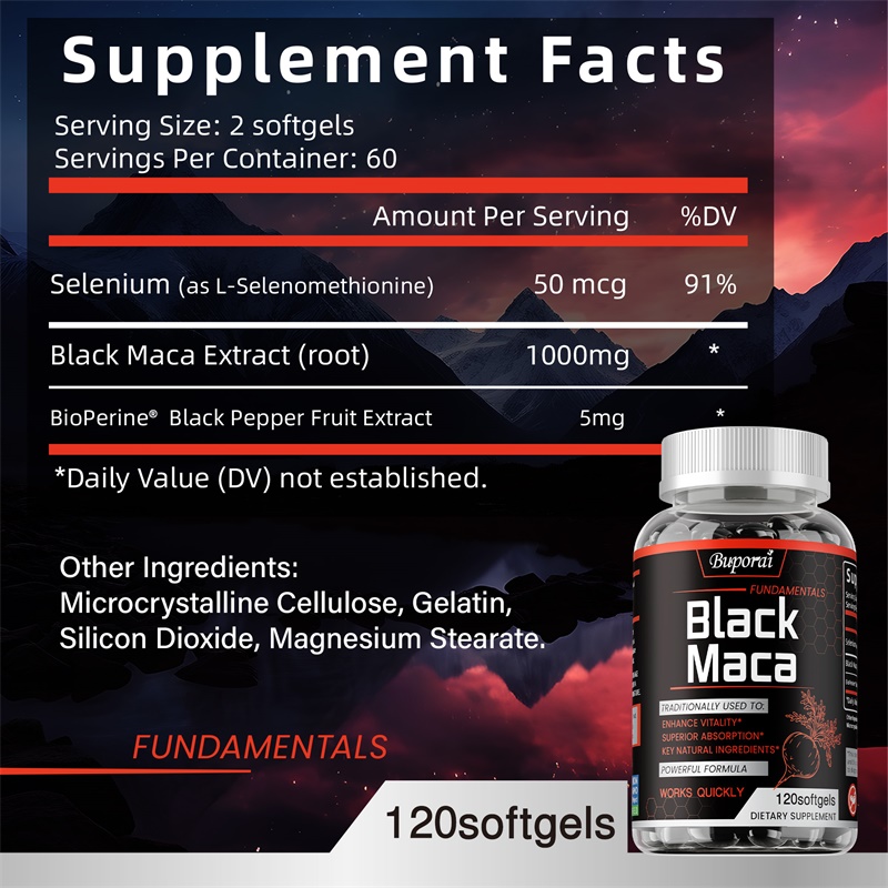 Black Maca Supplement - Increa - Herbal Queen review and price