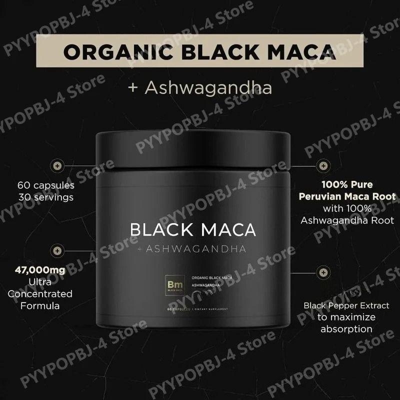 Black Maca Root Extract with A - Herbal Queen review and price