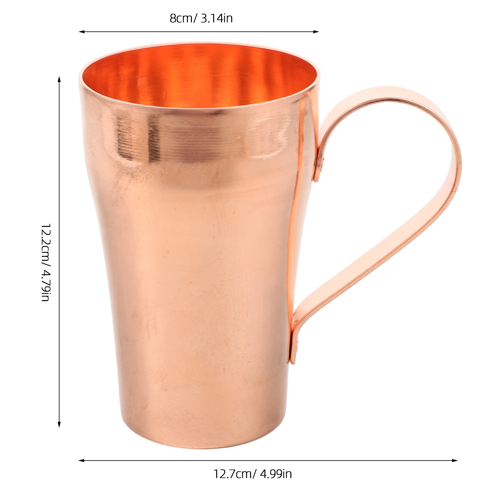 Pure Copper Drinking Cup Hand  - Ayurvedic & Herbal Wellness Kits review and price